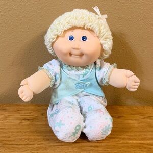 Vintage Cabbage Patch Kids Toddler Doll HM15 Girl W Lemon Loops In HTF Sleeper